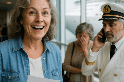Mi Suegra “Olvidó” Mi Boleto Para el Crucero Familiar… Me Reí y Llamé al Capitán por una Razón Épica