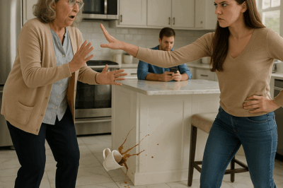 “¡Suelta eso, vieja! ¿Quién te autorizó a tocar eso?”, gritó mi nuera; al día siguiente…