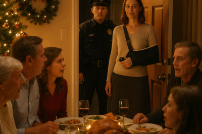 “Mi Esposa Le Dio Una Lección”, Dijo Mi Hijo Cuando Me Senté A La Mesa Con El Brazo Roto…