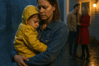 Su marido la echó a ella y a su hijo a la calle bajo la lluvia. Su amante le dio 500 dólares y le susurró: «Vuelve en tres días… Verás algo inesperado».