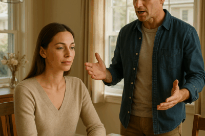 Mi esposo anunció de repente: “De ahora en adelante, vamos a dividir todo al 50/50. Solo soy…