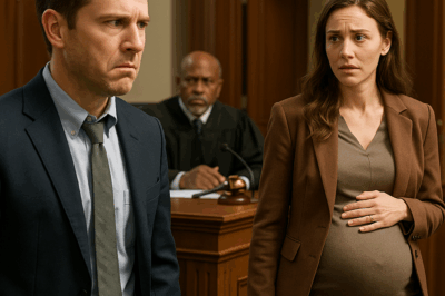 Mi EXESPOSA llegó al juzgado con una panza de siete meses y una sonrisa de triunfo.Creía que eso