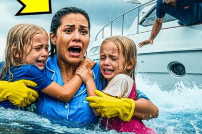 Se Lanzó Al Mar Para Salvar A Los Dos Hijos De Un Multimillonario… Pero Fue Castigada Por Su Valentía.