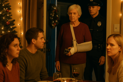 “Mi Esposa Le Dio Una Lección”, Dijo Mi Hijo Cuando Me Senté A La Mesa Con El Brazo Roto…