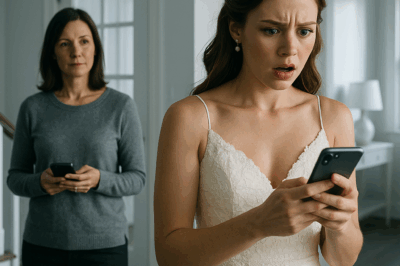 Mi hija me prohibió ir a su boda. Solo le dije: “Está bien… pero revisa tu teléfono.” Y CUANDO MIRÓ LA PANTALLA, SE QUEDÓ SIN COLOR…