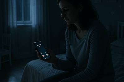 El celular de mi hija SONÓ a medianoche… y en la pantalla aparecía el número de MI ESPOSO, que murió hace SIETE AÑOS…
