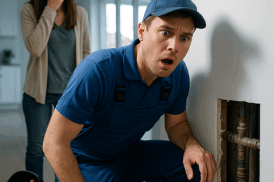 Pensé que conocía a mi hijo… hasta que el plomero abrió la pared y descubrió LO QUE MI HIJO ESCONDÍA AHÍ DENTRO — y mi mundo se vino ABAJO…