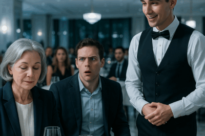 En la cena, mi hijo me llamó pobre—Entonces el mesero dijo Bienvenida de nuevo, dueña…