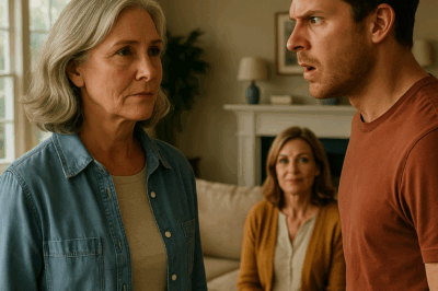 Mi Hijo Gritó: “¡Mamá, Pídele Disculpas a Mi Suegra o Sal de Mi Casa!”… Él No Esperaba Mi Respuesta…