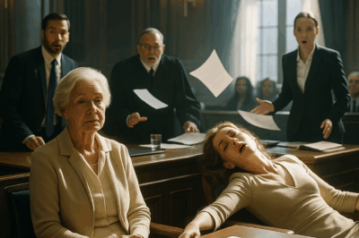 Mi nuera me echó de casa tras la muerte de mi hijo… pero cuando el abogado leyó el testamento, ELLA SE DESMAYÓ…