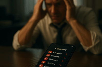 MI JEFE DIJO QUE NO ESTABA LISTO. ASENTÍ Y ME FUÍ. DOS DÍAS DESPUÉS: 86 LLAMADAS.