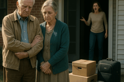 Nuestra nuera nos sacó todas nuestras cosas al jardín y nos gritó que nos fuéramos..lo que hicimos..