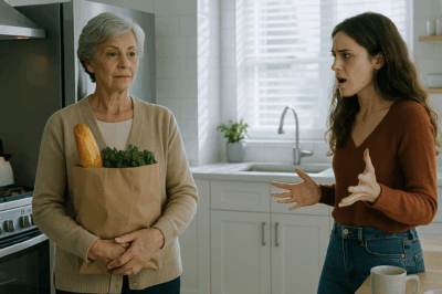 Mi nuera me dijo: “Esa nevera es MÍA. Cómprense su propia comida”… pero la SORPRESA que le preparé después…