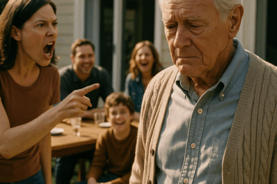 La nuera gritó: “¡Cállese, viejo apestoso!”, todos rieron. Al día siguiente lo perdieron todo