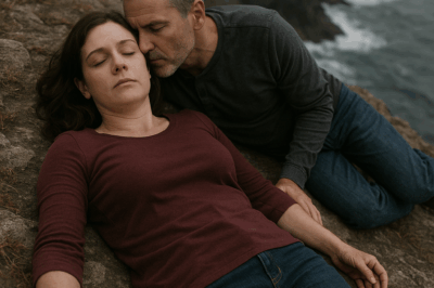 Mi hija nos EMPUJÓ por el acantilado… caímos al vacío. Cuando abrí los ojos, mi esposo susurró: “No te muevas… finge que estás MUERTA” — y lo que pasó después me heló la sangre…