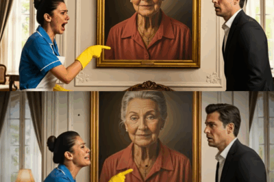¡JEFE, SU MADRE ESTÁ VIVA LA VI EN EL MANICOMIO!— GRITÓ LA EMPLEADA AL VER EL RETRATO EN LA MANSIÓN