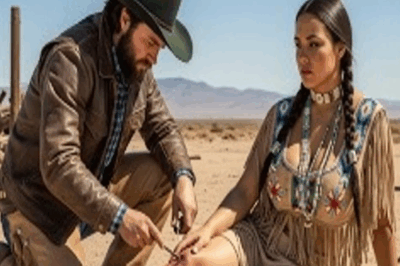 Dejaron a la hija paralizada del jefe para que muriera, hasta que un vaquero silencioso cabalgó haci