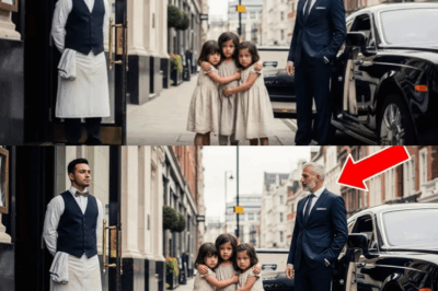 Trillizos Hambrientos Expulsados de Restaurante de Lujo — Un Millonario Cambia Sus Vidas