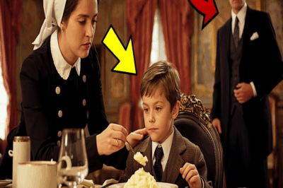 El Hijo Del Millonario No Comía Hace 3 Días…Hasta Que La Nueva Empleada Judía Llegó Y Lo Cambió Todo