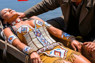 Mujer apache paralizada arrojada al río por su tribu — hasta que un vaquero se lanzó para salvarla.