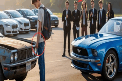 Ellos se burlaron del chico en el estacionamiento — Pero el coche que conducía lo cambió todo