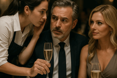 “HAY UNA DROGA EN TU BEBIDA”, SUSURRÓ LA CAMARERA… Y EL MULTIMILLONARIO EXPUSO A SU PROMETIDA