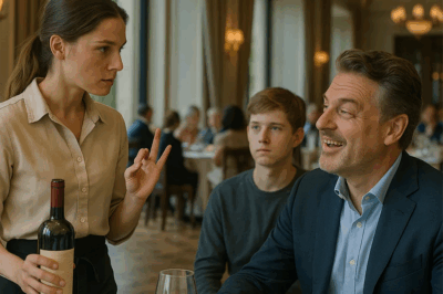 “¡Habla Com Mi Hijo Sordo!” — Se Burló El Millonario Arrogante… Pero La Mesero Lo Calló