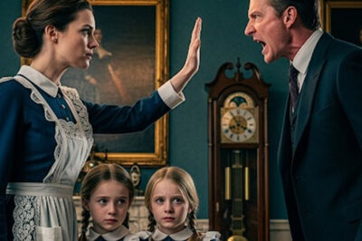 ¡No Toquen A Mis Hijas! — Gritó El Millonario, Pero La Nueva Empleada De Limpieza Se Volvió Y Dijo..