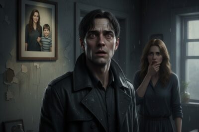 Cuando fui a la casa de mi exesposa después de 5 años de divorcio, me quedé helado al ver la foto que tenía colgada en la pared… hice algo inmoral.