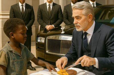 Un niño sin hogar gritó: «¡NO TE COMAS ESO!». El multimillonario se quedó helado al descubrir el motivo