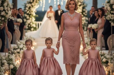 Él Invitó a Su Pobre Exesposa Para Humillarla en Su Boda—Pero Ella Llegó en una Limusina Con Sus Trillizos…