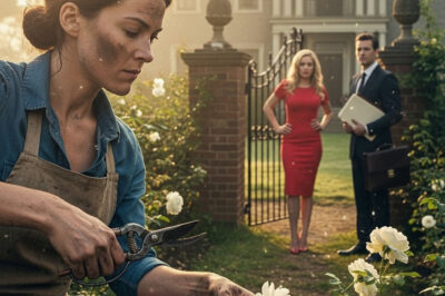 La nueva esposa de mi marido apareció en la puerta dee mi casa con una sonrisa de superioridad.