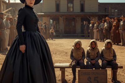 “Una viuda solitaria compró 3 huérfanos con sacos en la cabeza… y uno de ellos hizo que todo cambiara” Una viuda solitaria compró 3 huérfanos con sacos en la cabeza y se los llevó cuando uno de ellos…