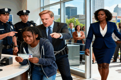 Un gerente de banco RACISTA llamó a la policía para arrestar a una adolescente negra, solo para quedar impactado cuando su madre, la CEO, entró…