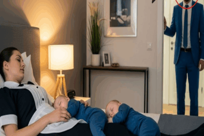 Las Gemelas del Millonario No Podían Dormir, Pero La Empleada Encontró Una Solución Inesperada