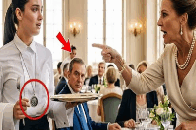 La camarera fue despedida delante de todos — Pero un millonario vio su colgante y se quedó helado