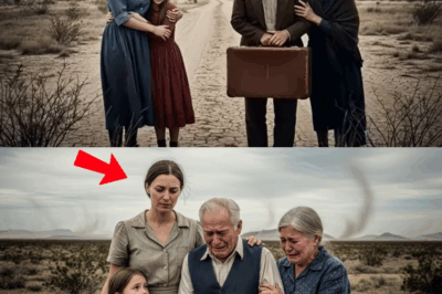 Madre Soltera Pobre Encuentra Pareja De Ancianos Abandonados En El Desierto, Lo Que Hace Emociona