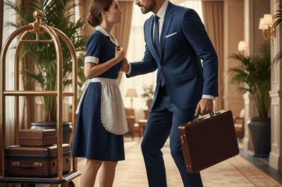 “FINGE QUE ERES MI ESPOSA FRENTE A TODOS,” ORDENÓ EL MILLONARIO A LA JOVEN…