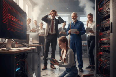 CEO Entra en Pánico por Fallo del Sistema — Hija del Conserje lo Arregla y Sorprende a Todos