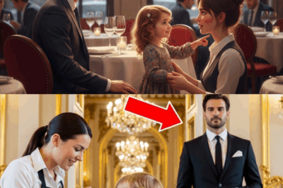 “Camarera Cuida a su Hija Como una Madre — Y el Millonario Viudo Rompe su Promesa de No Amar”