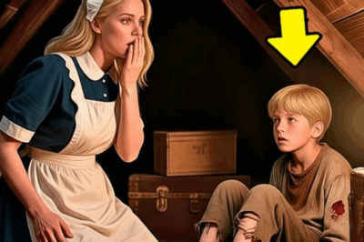 LA EMPLEADA SUBIÓ AL ÁTICO PARA LIMPIAR… VIO A UN NIÑO ENCADENADO Y QUEDÓ HELADA…