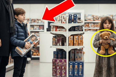 Chica Llorando Abraza un Peluche: “¿Puedo Quedármelo?” — El Millonario Cambia su Vida
