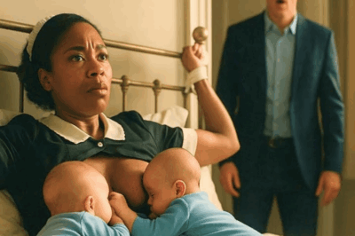 Un millonario regresa de repente y ve a su criada atada junto a sus gemelos… y el final es impactante…