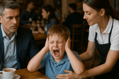 El hijo AUTISTA del multimillonario gritaba en el restaurante hasta que una mesera hizo lo IMPENSABL