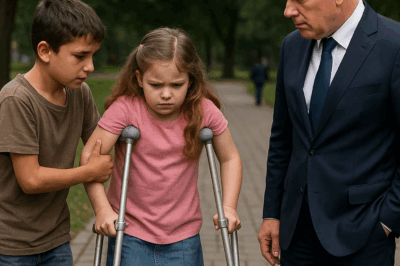 “Haz Que Mi Hija Camine Y Te Adopto” dijo El Millonario… Y Lo Que Hizo El Niño Cambió Todo!