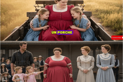 “¡Queremos a ELLA, papá!” — gritaron los gemelos, mientras el pueblo decía: “demasiado grande”.