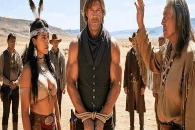 Ataron al vaquero por invadir su territorio — pero la hija del jefe apache pronunció cuatro palabras