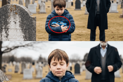 Millonario encuentra a un niño pobre en la tumba de su hijo… lo que ocurre después conmueve !