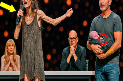 “SUJETA A MI BEBÉ, QUE VOY A CANTAR”, dijo la mendiga. Cuando soltó la voz, ¡todos LLORARON!…