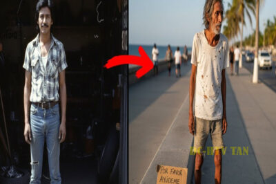 35 años de silencio terminaron cuando SU ESPOSA lo reconoció pidiendo en el malecón de Mazatlán…